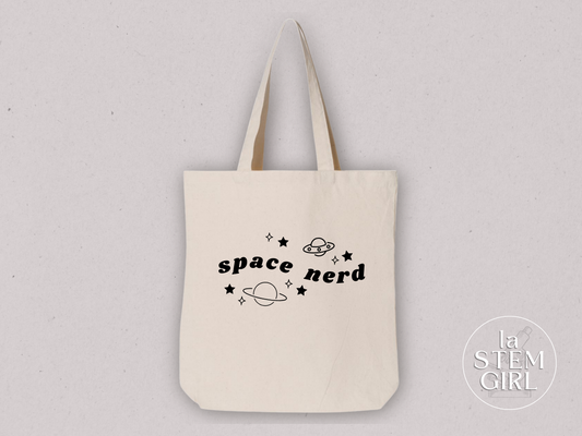 Space Nerd Tote Bag