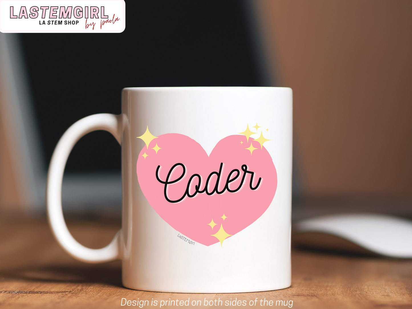 Heart Mugs for Women in STEM