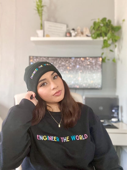 Engineer the World Sweatshirt Beanie Bundle