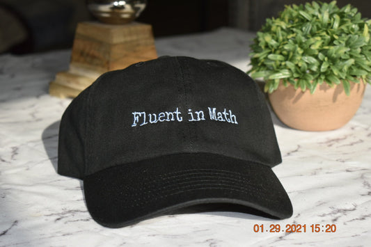 Fluent in Math Hat