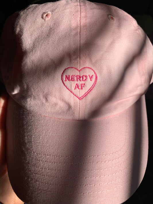 Nerdy AF Hat | Heart Collection